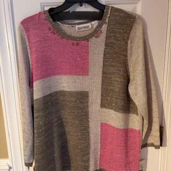 Alfred Dunner Sparkly Sweater Size 2X NWT - Picture 1 of 1